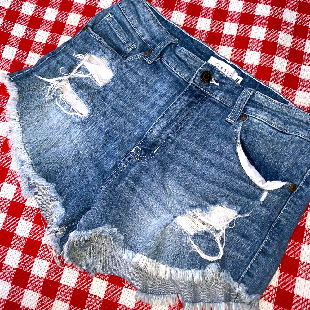Blue Jean Shorts